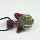 "Kai"- Glass Cat Pendant by Dusty Diamond Glass