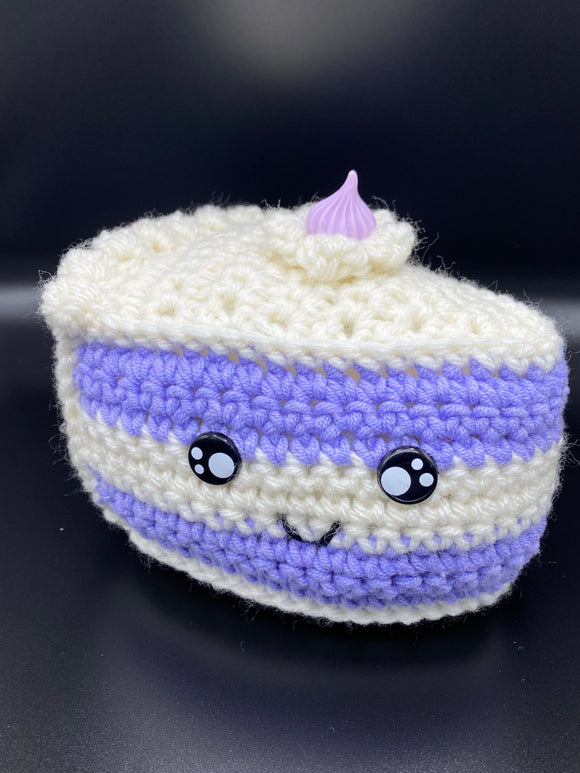 Lavender Yum Crochet Cake - By Sadie Young