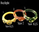 Sucker UV Princess Rings - Glass Rings by Marni (NEW Style!)