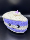 Lavender Yum Crochet Cake - By Sadie Young