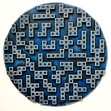 Maze of Life | Mixed Media Vinyl Record by DAS