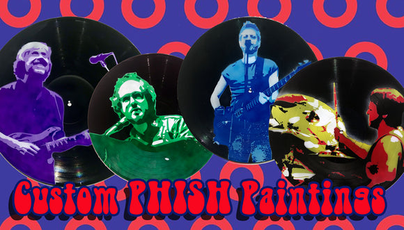 Custom Phish Paintings : On Records!