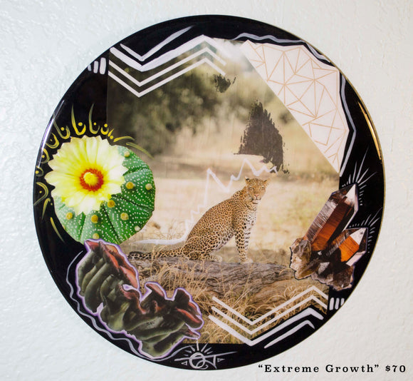 Extreme Growth | Embellished Collage | By Olivia Johnson