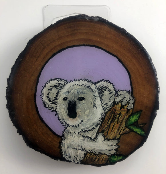 Koala | Painted Wood Series by Furbie Cakes