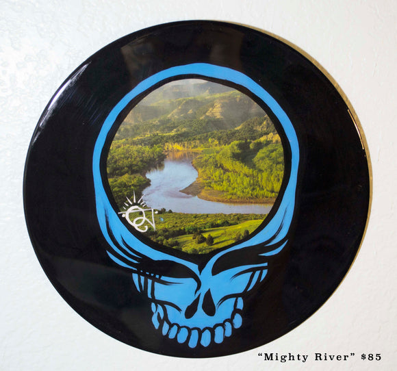 Mighty River | Mixed Media| By Olivia Johnson