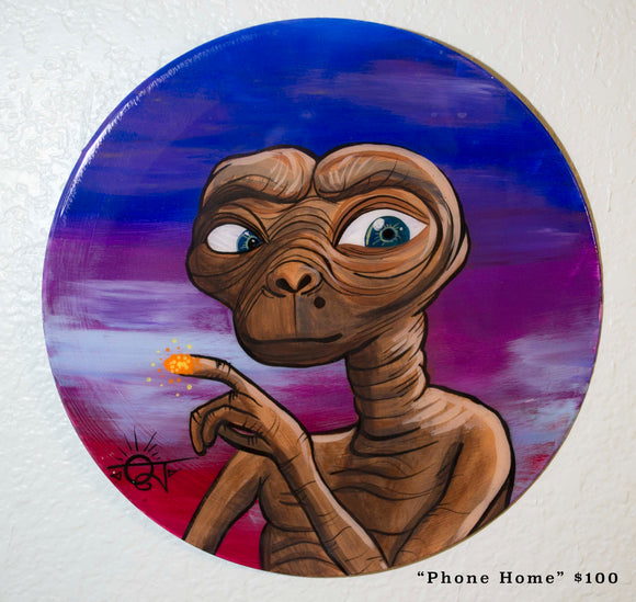 Phone Home | E.T. Painting| By Olivia Johnson