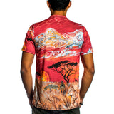 Sunset Safari Sublimation Tee by The Welch Brothers