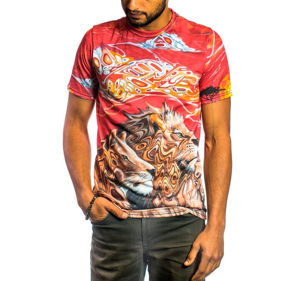 Sunset Safari Sublimation Tee by The Welch Brothers
