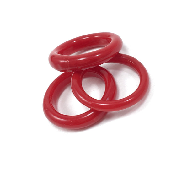 Red Crayon Rings - Marni420