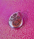Fine Silver Jewelry Pendant No. 3 Moon Baby | By: Wawe