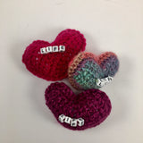 Love Life - Crochet Hearts - TeamLoveLife Donation
