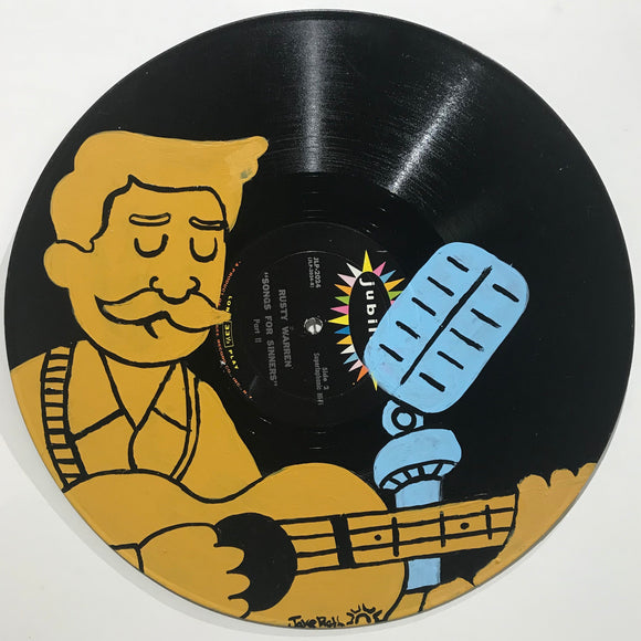 Open Mic Night | Record Art by Bakerstown Comics