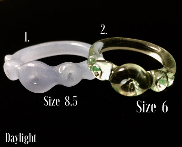 Sucker Princess Rings - Glass Rings by Marni (NEW Style!)