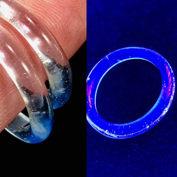 BlueV Dream UV Reactive Ring by Marni420