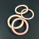 Ivory Ruby- glass Rings by Marni420 (NEW color!)
