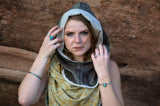 Reversible Hood | Brown and Tan | by Katdog Couture